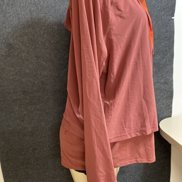 Xersion Running Jacket Sz L Full-Zip Hooded Lightweight Vented W/Thumb Holes - Picture 2 of 11